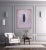 2020s "Conversation No.05" Dusty Mauve and Plum Color Field Painting For Sale - Image 5 of 5