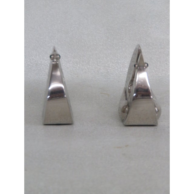 Ecuador Joaquin Tinta Style Black Green Gem Eyes Birds Figurines a Pair 4621b For Sale In Miami - Image 6 of 12