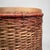 Mid-Century Modern Antique Japanese Bamboo Basket with Red Lacquered Rim, 1930s For Sale - Image 3 of 11