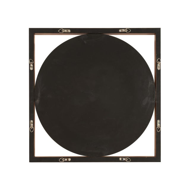 Wood Dirken Wooden Framed Mirror For Sale - Image 7 of 9