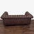Brown Highland House 3-Seat Brown Leather Chesterfield Sofa For Sale - Image 8 of 12