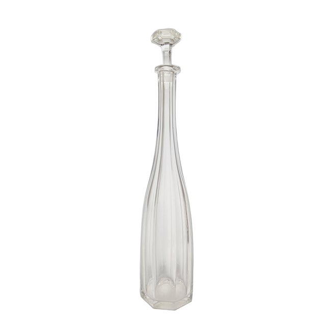 Art Deco Crystal Silver Carafe, Denmark, 1950s For Sale - Image 13 of 13