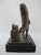 Surrealism Sergio Bustamante Mexico Bronze Sculpture Moon in Love Waiting on Phone Call For Sale - Image 3 of 11
