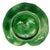 Ceramic George Jones Majolica Water Lily Plate Glazed in Lush Greens, English, Ca. 1869 For Sale - Image 7 of 8