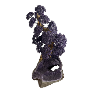 Monumental Amethyst Gem Tree Sculpture — Aspen Provenance