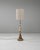 19th Century French Neoclassical Wood Patinated Floor Lamp Extra Large 5 Feet For Sale - Image 17 of 18