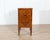19th-Century Italian Louis XVI–Style Walnut and Marquetry Bedside Cabinet For Sale - Image 11 of 11