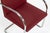 Pair Mid-Century Red Brno Armchairs by Mies Van Der Rohe for Knoll, 1983 For Sale - Image 16 of 18