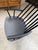 Wood Hay Armchair in Blackened Wood, 1990s For Sale - Image 7 of 10
