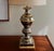 Antique 1930s Silver & Gold Porcelain Table Lamp Incredible condition. No chips, cracks, or crazing. New electrics. Works...