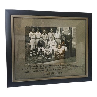 1915 Baseball Team Photo Sports Theme Decor For Sale