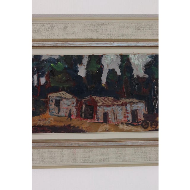 Bertil Wahlberg, Nestled Houses, 1960s, Oil on Canvas, Framed For Sale - Image 15 of 18