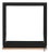 Fläpps Kitchen Table 60×60-1 – Black from Ambivalenz For Sale