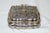 Metal Victorian Silver Plated Velvet Lined Jewelry Box For Sale - Image 7 of 13
