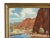 Silvio Silvestri, Listed Artist Canyon De Chelly Az Oil Painting Including the Antiqued Gold Wood Frame For Sale - Image 4 of 10