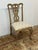Cream Maitland Smith Trellis Print Chippendale Style Arm Chair For Sale - Image 8 of 12