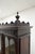 Brown Vintage Gothic Revival Style Walnut Hutch Cabinet For Sale - Image 8 of 17