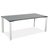 Dark Grey Dining Table with Silver Legs from Rosenthal For Sale - Image 14 of 14
