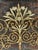 Mid-Century Modern 1960s Maison Jansen Style French Floral Full Size Headboard - Newly Painted For Sale - Image 3 of 10