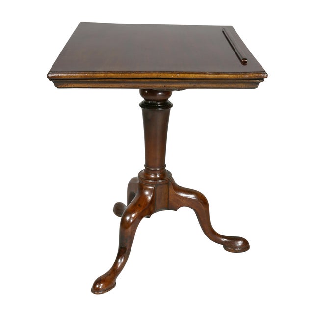 Mid 18th Century George III Mahogany Reading Stand For Sale - Image 5 of 9