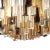 Glass Modernist Hand-Blown Triedre Mixed Amber Murano Glass Chandelier For Sale - Image 7 of 12
