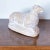 Traditional Vintage Cast Lamb / Sheep Paper-Weight or Door-Stop in Terra-Cotta / Plaster For Sale - Image 3 of 5