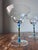 Crate and Barrel Caprice Pattern Margarita Glassware Set of 2 Crystal Glassware 4 7/8” diameter at the top, 3 3/8”...