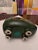 Emerald Vintage Mid Century Modern Jade Color Piggy Bank For Sale - Image 8 of 11