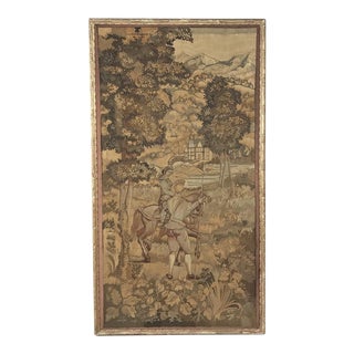 19th Century Framed Italian Tapestry For Sale