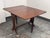 Federal Style Mahogany Drop-Leaf Gateleg Dining Table, Vintage For Sale In San Francisco - Image 6 of 12
