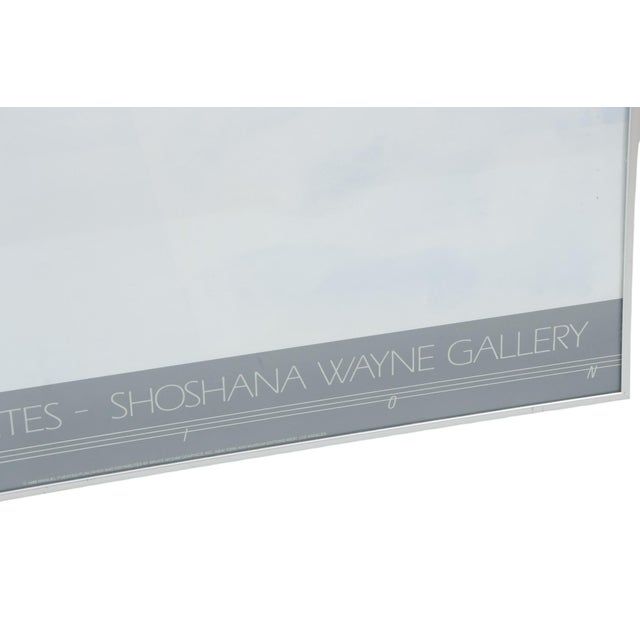 Metal Manuel Fuentes Framed Exhibition Poster For Sale - Image 7 of 9