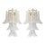 Transparent Diamante Selle-Petali Murano Glass Wall Sconce by Simoeng for Simoeng For Sale - Image 6 of 7
