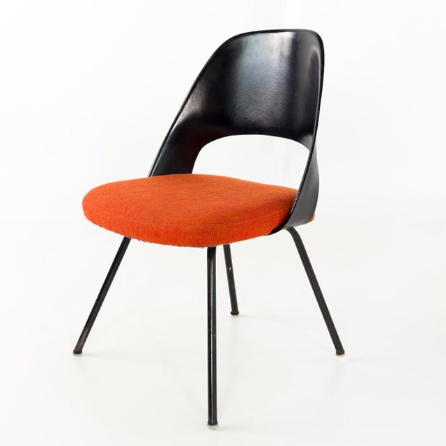 Vintage Early Saarinen for Knoll Plastic Back Armless ...