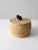 Vintage Basket With Lid and Carved Stone Handle For Sale - Image 12 of 13