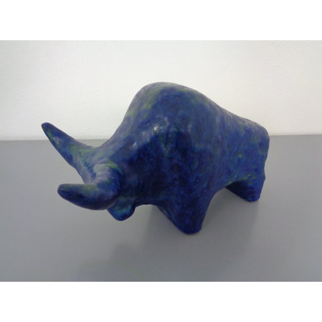 Large Studio Ceramic Bull from Otto Keramik, 1960s For Sale - Image 17 of 18