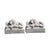 Sleeping Lion Monument Statuary Statues - Set of 2 For Sale - Image 13 of 13