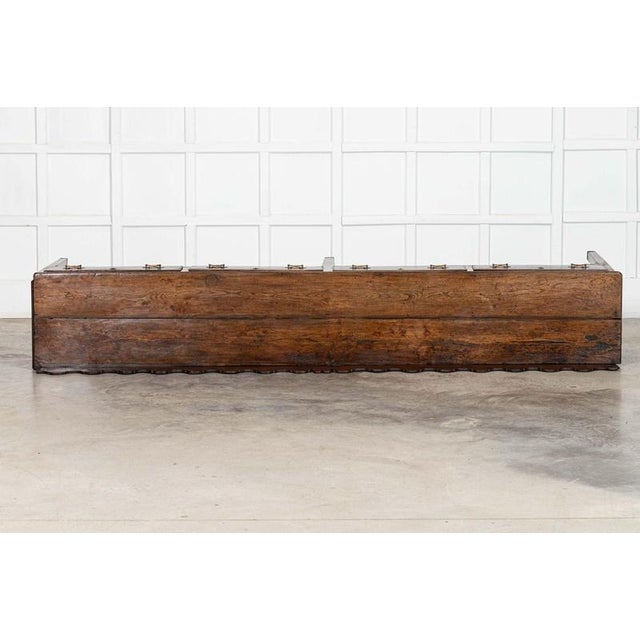 Antique English Oak Vernacular Dresser Base, 1800 For Sale - Image 6 of 16
