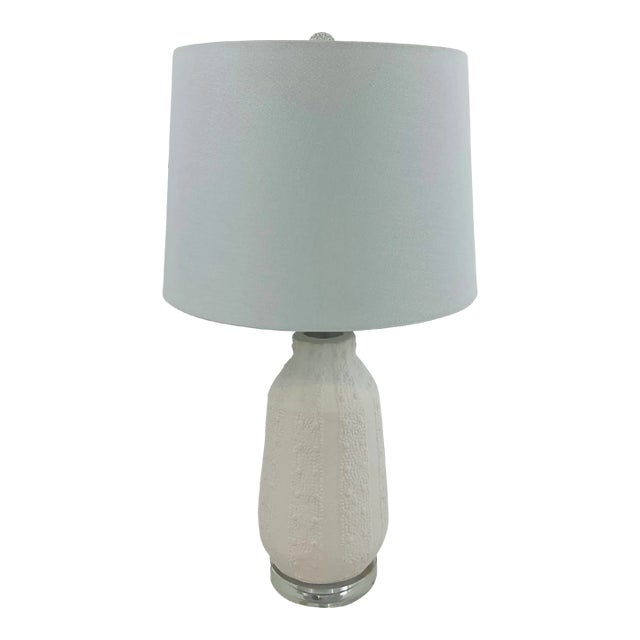 Made Goods Organic Modern Sea Urchin Ceramic Ulyssa Table Lamp For Sale