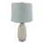 Made Goods Organic Modern Sea Urchin Ceramic Ulyssa Table Lamp For Sale