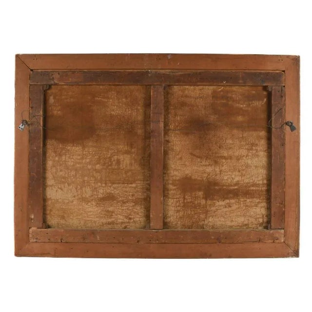 19th Century Antique Framed Twilight on the Seine Oil on Canvas by Luigi Craveri For Sale In Greensboro - Image 6 of 11