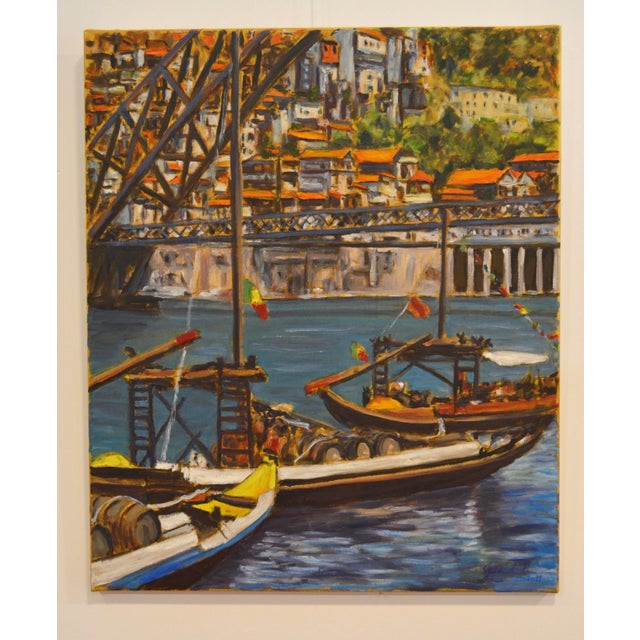 City of Porto, 2011, Oil on Canvas For Sale - Image 6 of 6