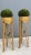 INCREDIBLE! This is an authentic pair of yellow tole Niermann Weeks standing Jardinieres. The tops have a soft blue bow...