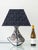 This Spanish Cubist ceramic table lamp was hand-crafted by Alfonso Otero Regal (b. 1952), a Galician sculptor and...