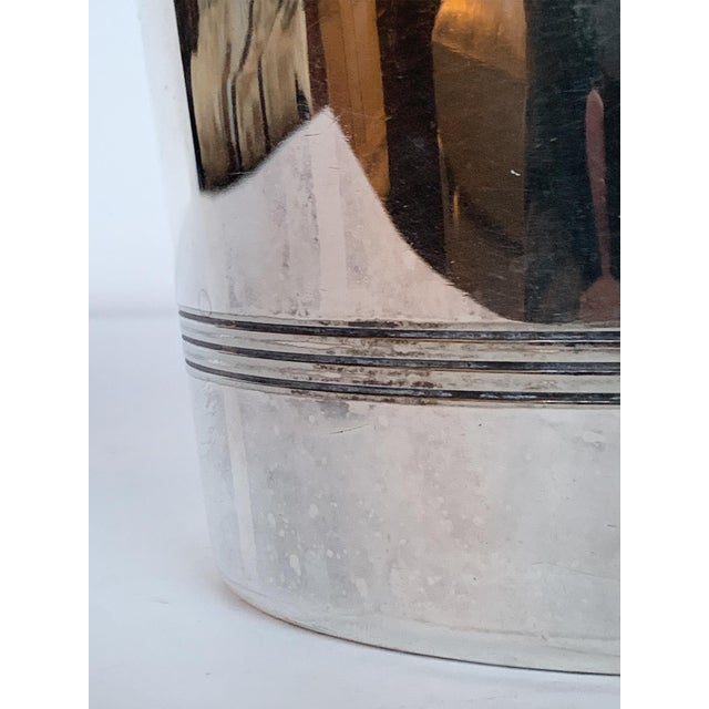 Wiskemann Art Deco Silver-Plated Champagne Bucket For Sale - Image 9 of 11