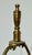 Antiqued Gold Leaf Urn Form Table Lamps With Black Shades - a Pair For Sale - Image 9 of 10