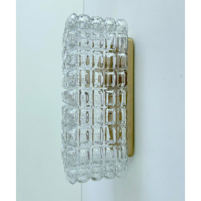 Vintage Bubble Glass Sconce, 1960s For Sale - Image 6 of 14