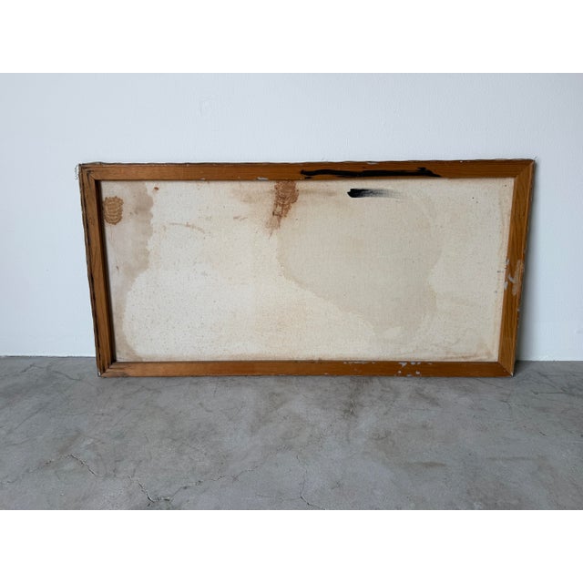 1980s Schamerhorn Classic Black Porsche 928 Oil on Canvas Painting – Signed, Unframed For Sale - Image 13 of 13