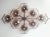 Italian 21st Century Beehive Bronze Smoky Bubbles Murano Flush Mount by Fabio LTD For Sale - Image 3 of 7