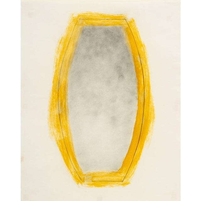 Joseph Lawrence Gardella (American, XX-XXI), Untitled (Geometric Study), Mixed Media on Paper, unsigned, estate stamp...