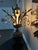 Vintage Table Lamps With Crystal Antique Gold For Sale - Image 9 of 17
